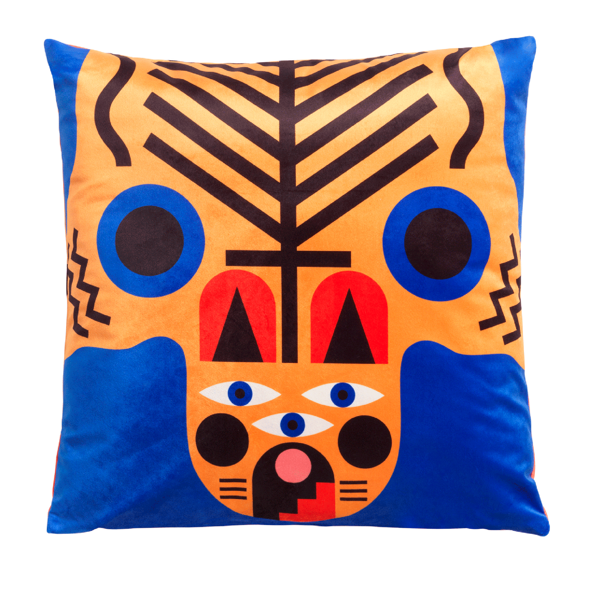 Graphic Print Cushion | Qeeboo Oggian | OROA.com