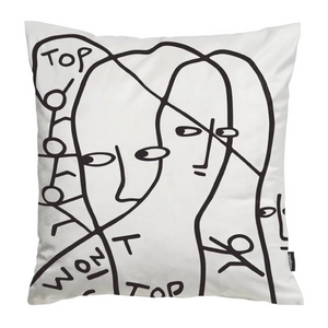 Stylized Drawings Pillow | Qeeboo Orbit Odes | OROA.com