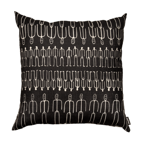 Faces Beige Cushion | Qeeboo People | Oroa.com