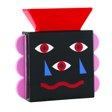 Figurative Face Ceramic Vase | Qeeboo Oggian Beautiful Face | OROA.com