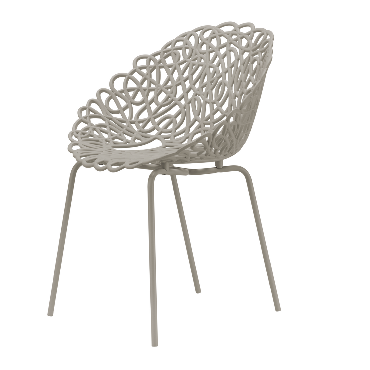 Twisted Indoor/Outdoor Chair Set (2) | Qeeboo Bacana | OROA.com