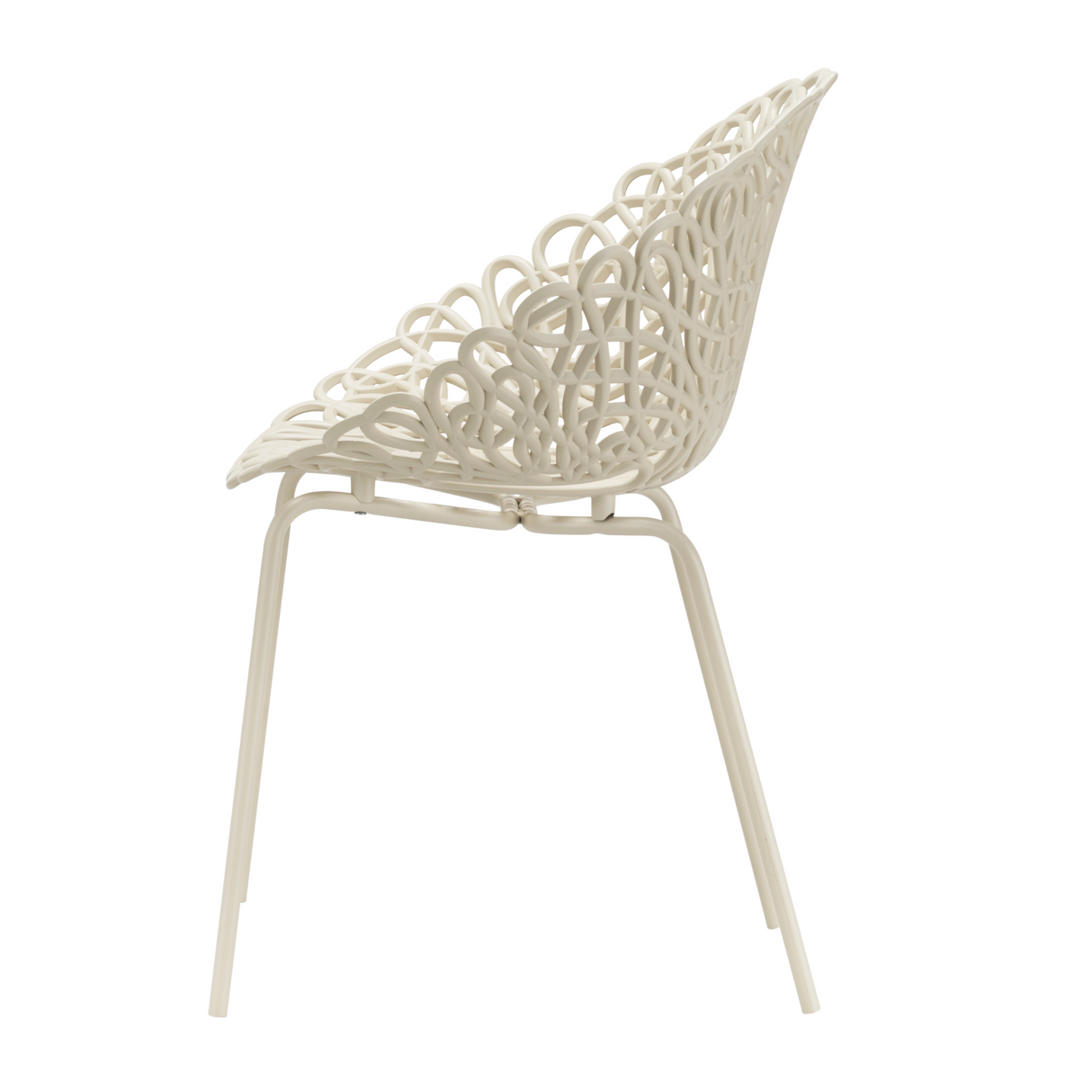 Twisted Indoor/Outdoor Chair Set (2) | Qeeboo Bacana | OROA.com