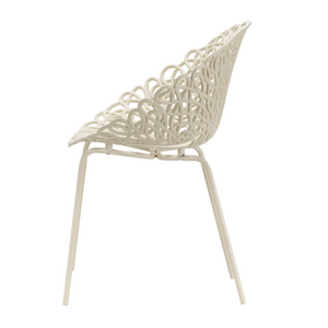 Twisted Indoor/Outdoor Chair Set (2) | Qeeboo Bacana | OROA.com