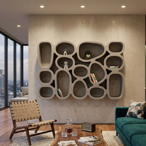   Abstract Sectioned Bookcase | Oroa.com