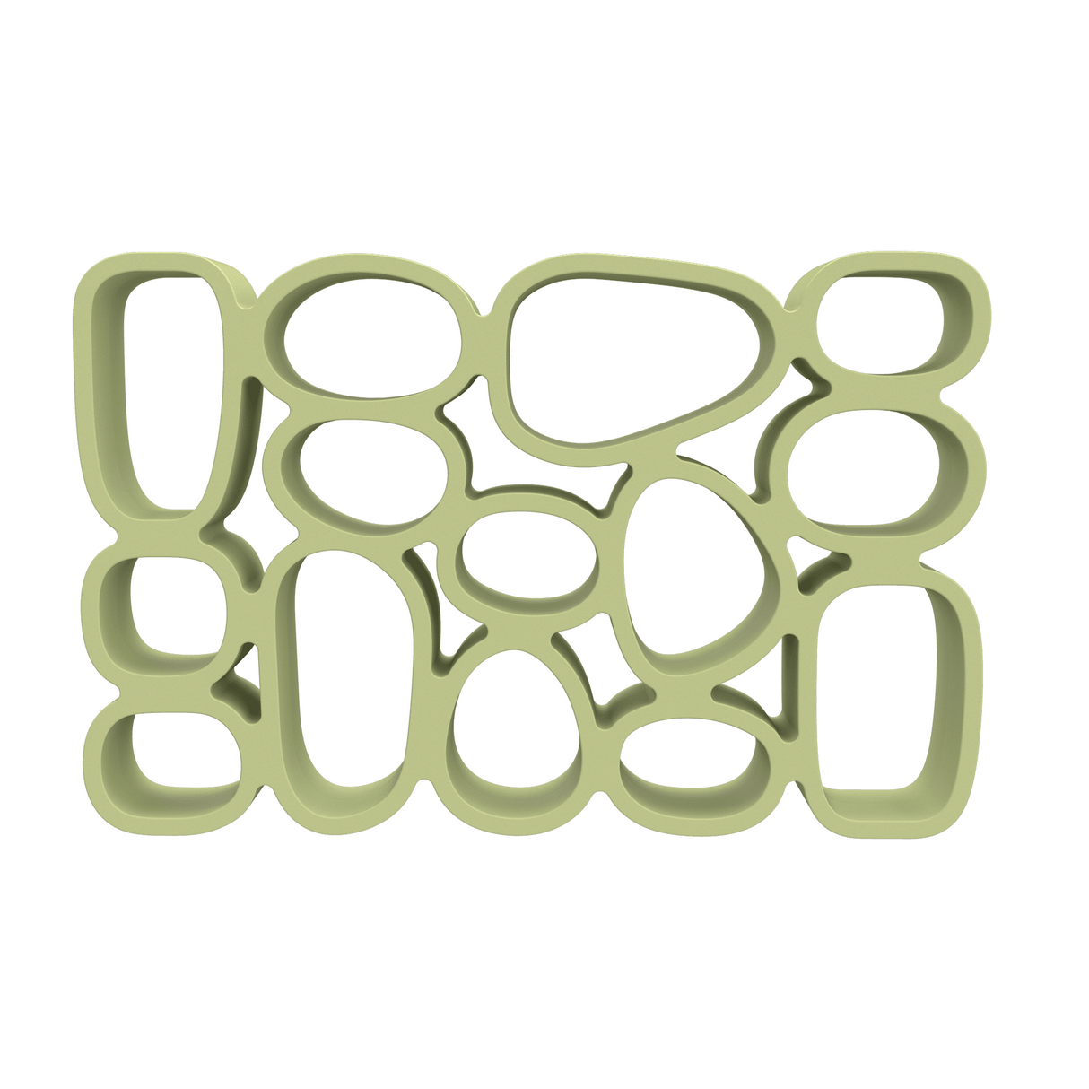 Abstract Sectioned Bookcase | Qeeboo Koibuchi | OROA.com