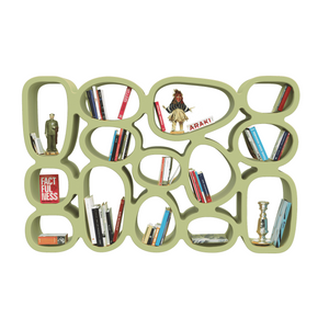 Abstract Sectioned Bookcase | Qeeboo Koibuchi | OROA.com