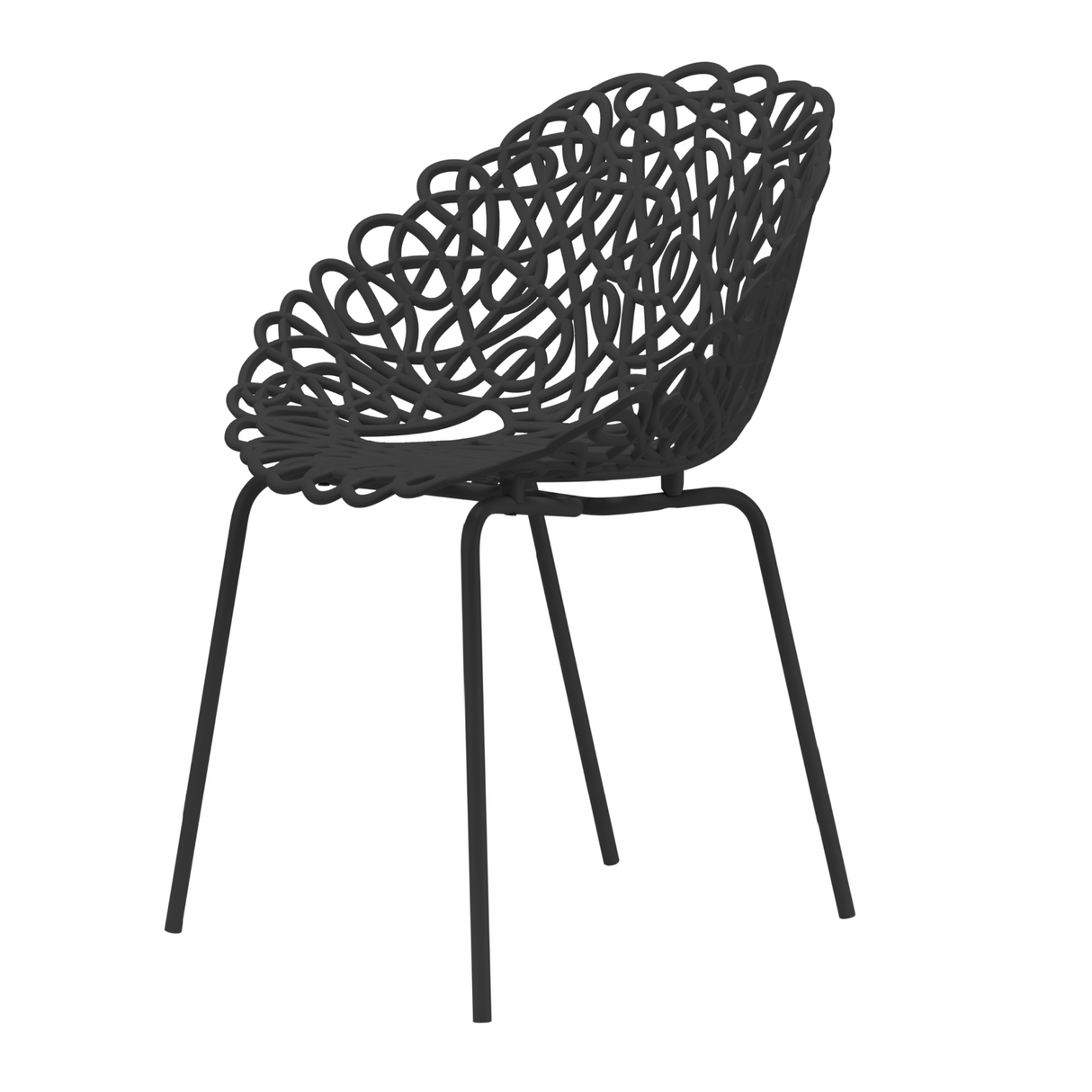 Twisted Indoor/Outdoor Chair Set (2) | Qeeboo Bacana | OROA.com