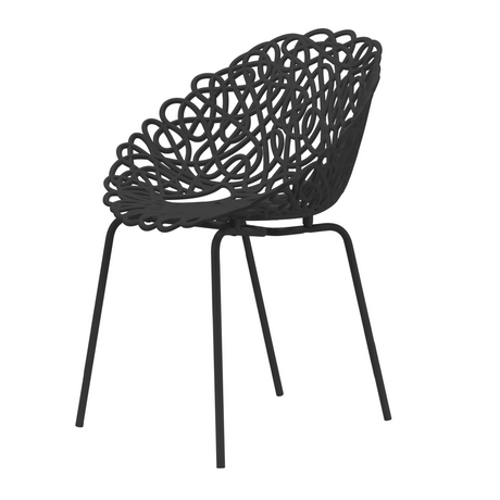 Twisted Indoor/Outdoor Chair Set (2) | Qeeboo Bacana | OROA.com