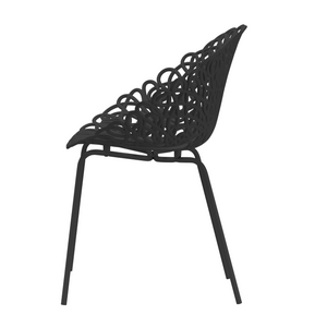 Twisted Indoor/Outdoor Chair Set (2) | Qeeboo Bacana | OROA.com