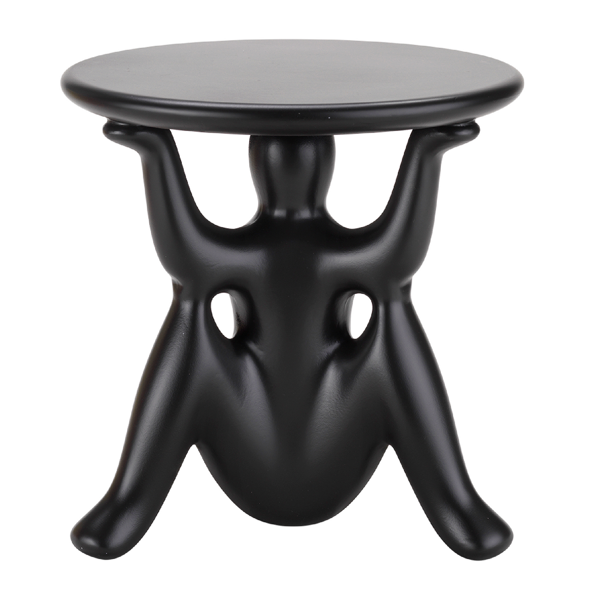 Molded Sculptural Side Table | Qeeboo Helpyourself | OROA.com