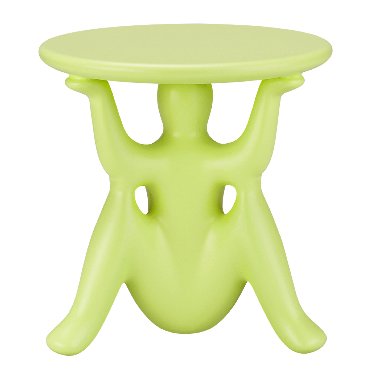 Molded Sculptural Side Table | Qeeboo Helpyourself | OROA.com