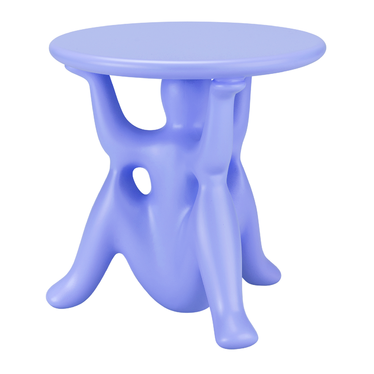 Molded Sculptural Side Table | Qeeboo Helpyourself | OROA.com