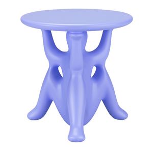 Molded Sculptural Side Table | Qeeboo Helpyourself | OROA.com