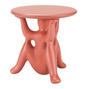 Molded Sculptural Side Table | Qeeboo Helpyourself | OROA.com