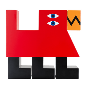 Lacquered Wood Coffee Table | Qeeboo Oggian | OROA.com