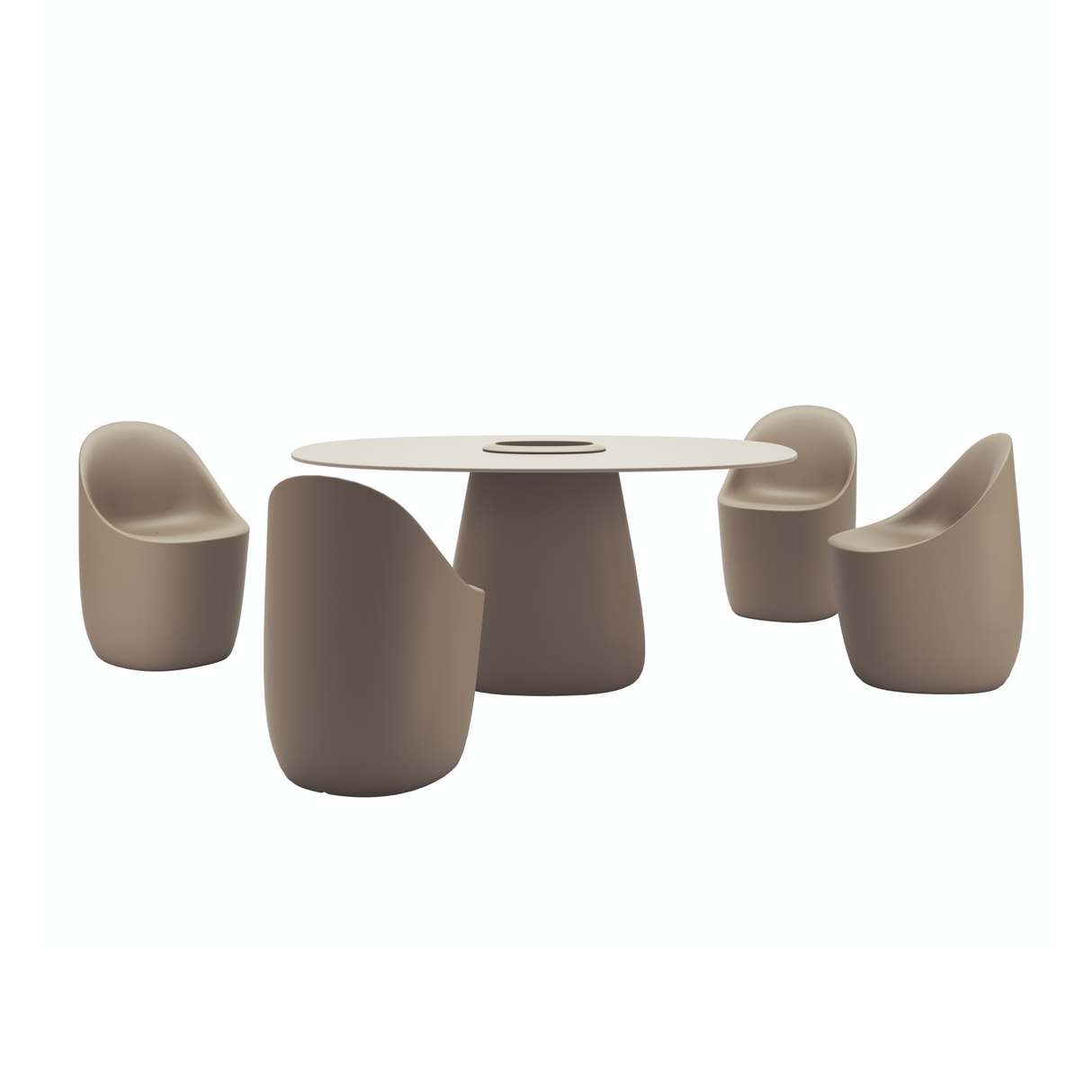 Modern Minimalist Chair | Qeeboo Cobble | OROA.com