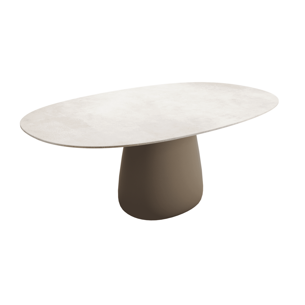 Oval Indoor/Outdoor Dining Table | Qeeboo Cobble | OROA.com