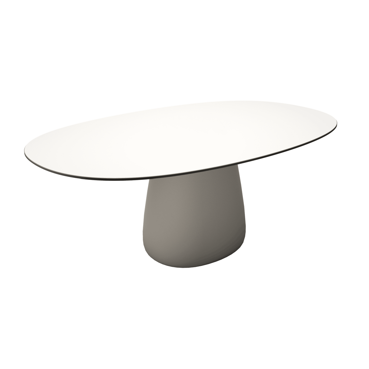 Oval Indoor/Outdoor Dining Table | Qeeboo Cobble | OROA.com