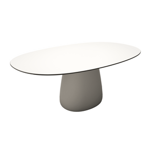 Oval Indoor/Outdoor Dining Table | Qeeboo Cobble | OROA.com