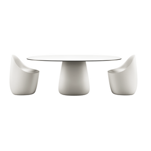 Oval Indoor/Outdoor Dining Table | Qeeboo Cobble | OROA.com