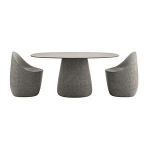 Oval Indoor/Outdoor Dining Table | Qeeboo Cobble | OROA.com