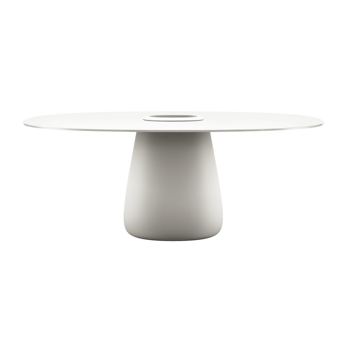 Indoor/Outdoor Bucket Dining Table | Qeeboo Cobble | OROA.com