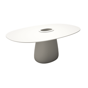 Indoor/Outdoor Bucket Dining Table | Qeeboo Cobble | OROA.com