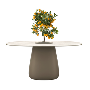 Indoor/Outdoor Bucket Dining Table | Qeeboo Cobble | OROA.com