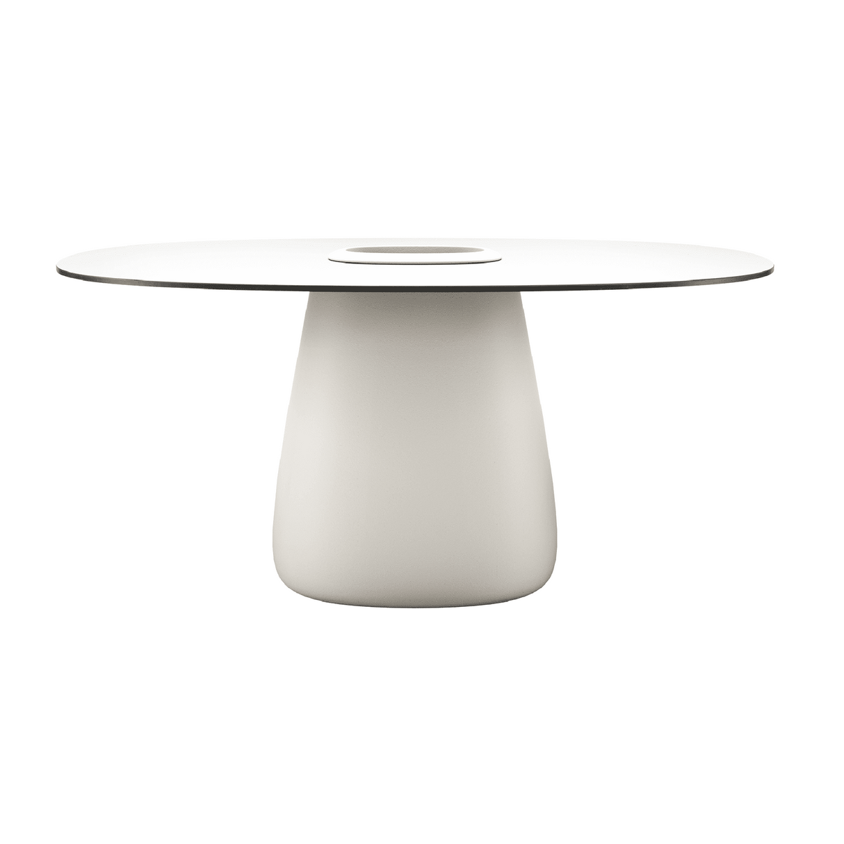 Indoor/Outdoor Bucket Dining Table | Qeeboo Cobble | OROA.com