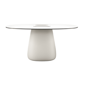 Indoor/Outdoor Bucket Dining Table | Qeeboo Cobble | OROA.com