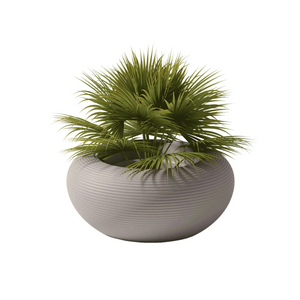 Round Minimalist Planter | Qeeboo Nami | OROA.com