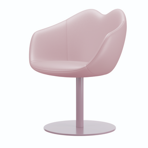 Lips-Shaped Swivel Chair | Qeeboo Xoxo | OROA.com