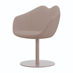 Lips-Shaped Swivel Chair | Qeeboo Xoxo | OROA.com