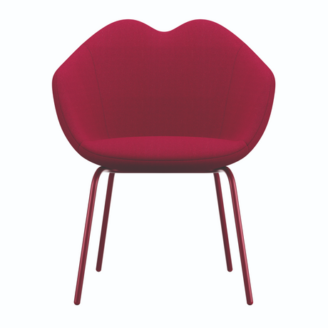 Lips-Shaped Accent Chair | Qeeboo XOXO | OROA.com