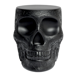 Skull-Shaped Stool Side Table | Qeeboo Mexico | OROA.com