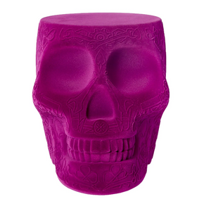 Skull-Shaped Stool Side Table | Qeeboo Mexico