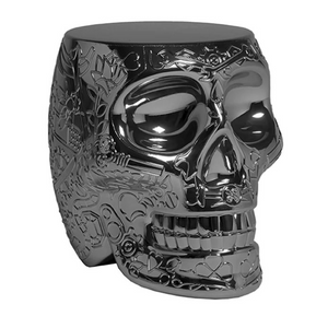 Skull-Shaped Stool Side Table | Qeeboo Mexico