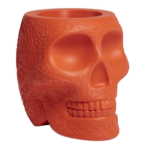 Skull-Shaped Planter Champagne Cooler | Qeeboo Mexico | OROA.com