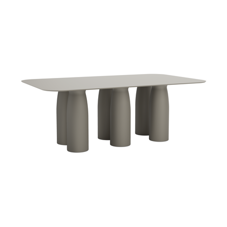 Six-Legged Rectangular Dining Table | Qeeboo Toto | Oroa.com