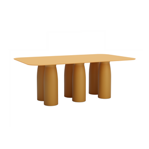 Six-Legged Rectangular Dining Table | Qeeboo Toto | Oroa.com