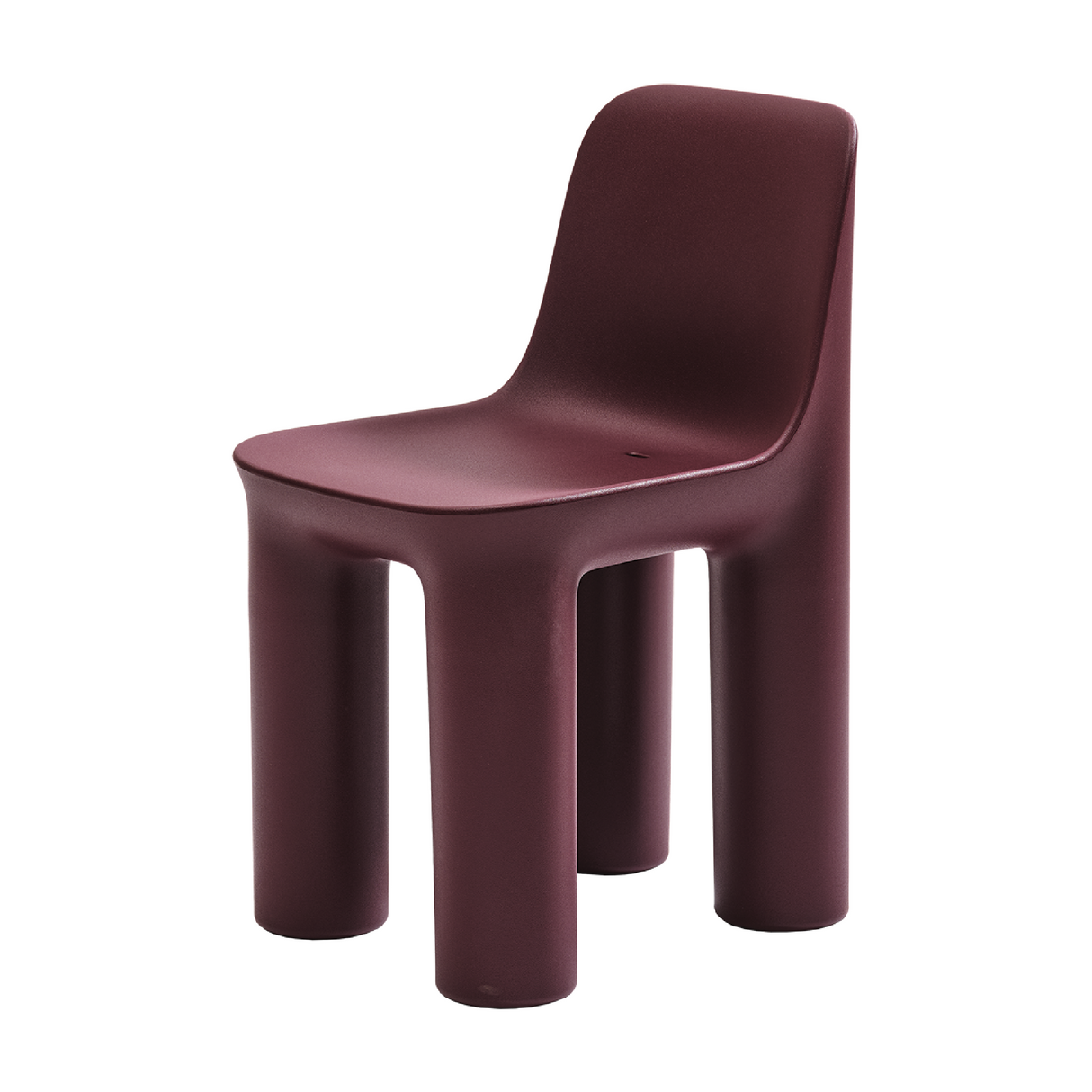Chunky Cylindrical Legs Dining Chair | Tata Qeeboo | Oroa.com