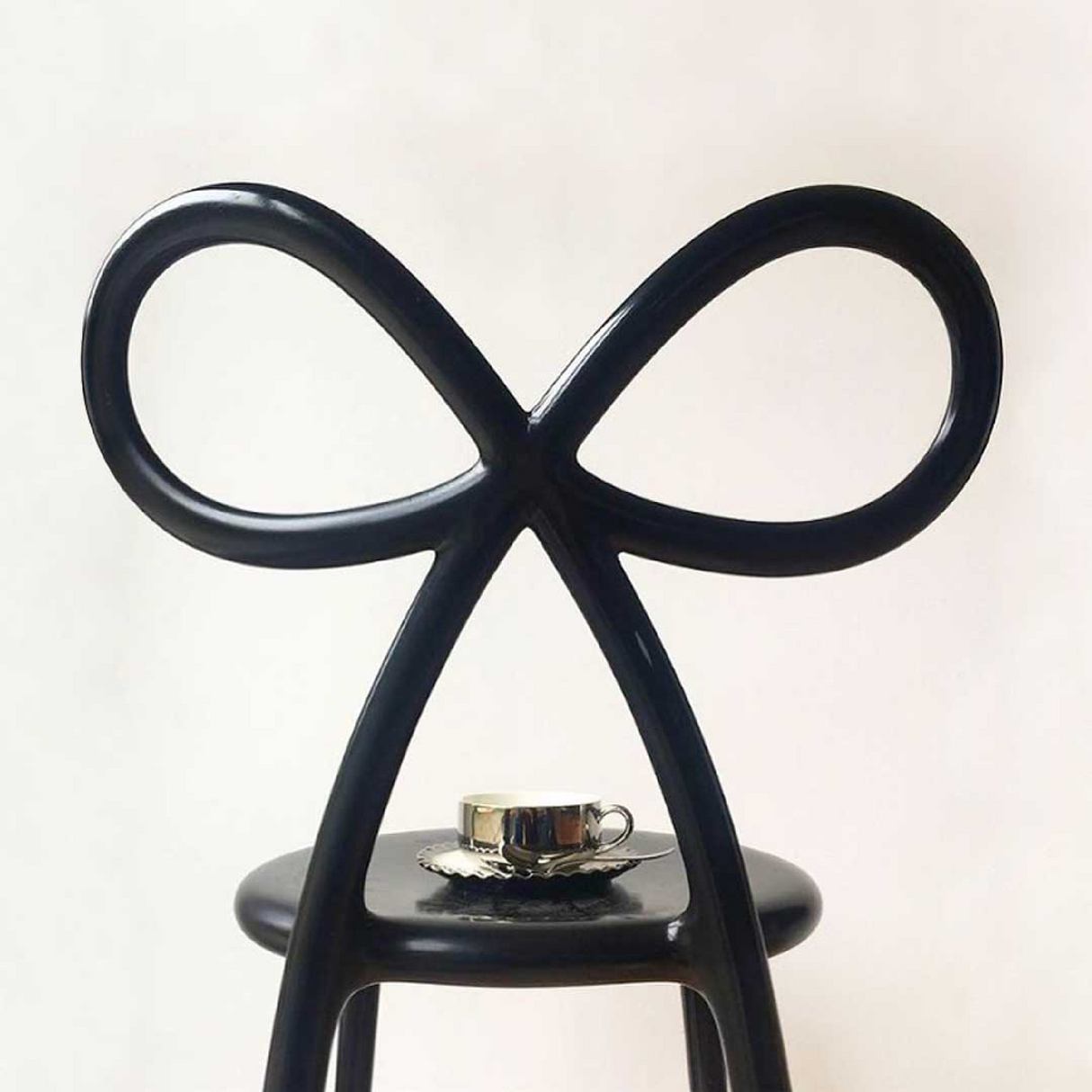 Modern Chic Dining Chair Set (2) | Qeeboo Ribbon | OROA.com