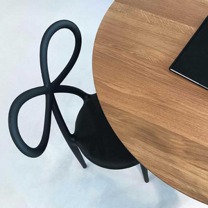 Modern Chic Dining Chair Set (2) | Qeeboo Ribbon | OROA.com