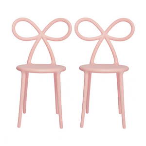 Modern Chic Dining Chair Set (2) | Qeeboo Ribbon | OROA.com