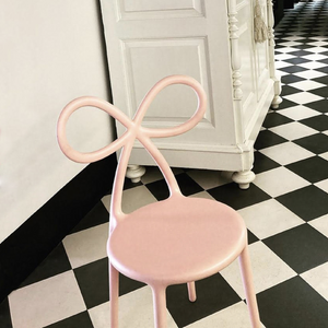 Modern Chic Dining Chair Set (2) | Qeeboo Ribbon | OROA.com