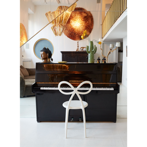 Modern Chic Dining Chair Set (2) | Qeeboo Ribbon | OROA.com