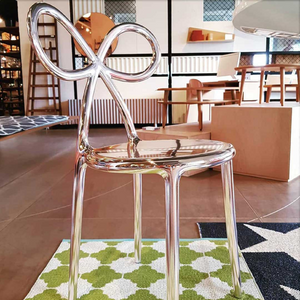 Modern Chic Dining Chair Set (2) | Qeeboo Ribbon | OROA.com