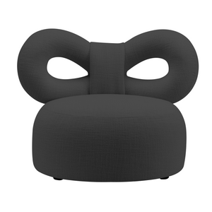 Upholstered Bow Lounge Chair | Qeeboo Ribbon | OROA.com