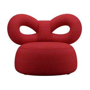 Upholstered Bow Lounge Chair | Qeeboo Ribbon | OROA.com