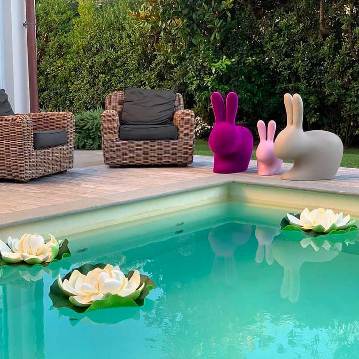 Molded Bunny Chair | Qeeboo Rabbit | OROA.com